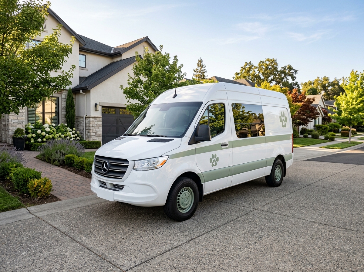 The PawPrint mobile clinic vehicle